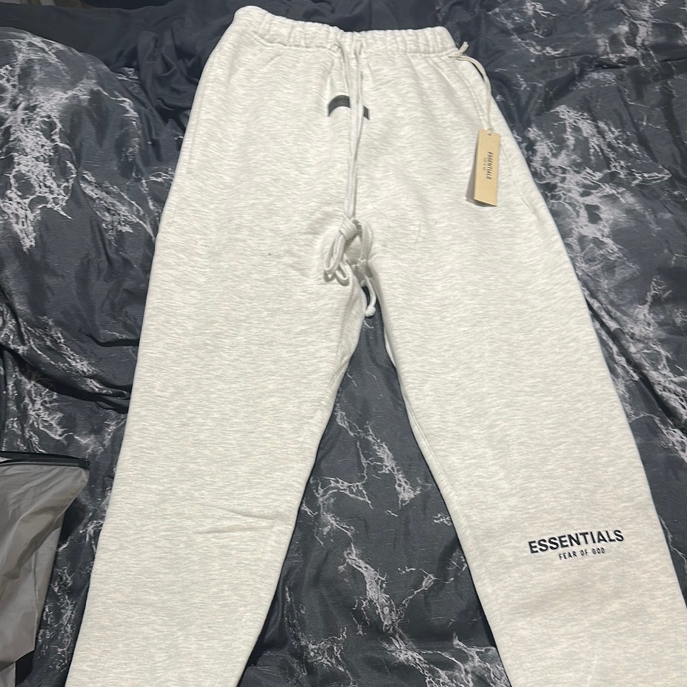 Fear of God Essentials Cream Pants